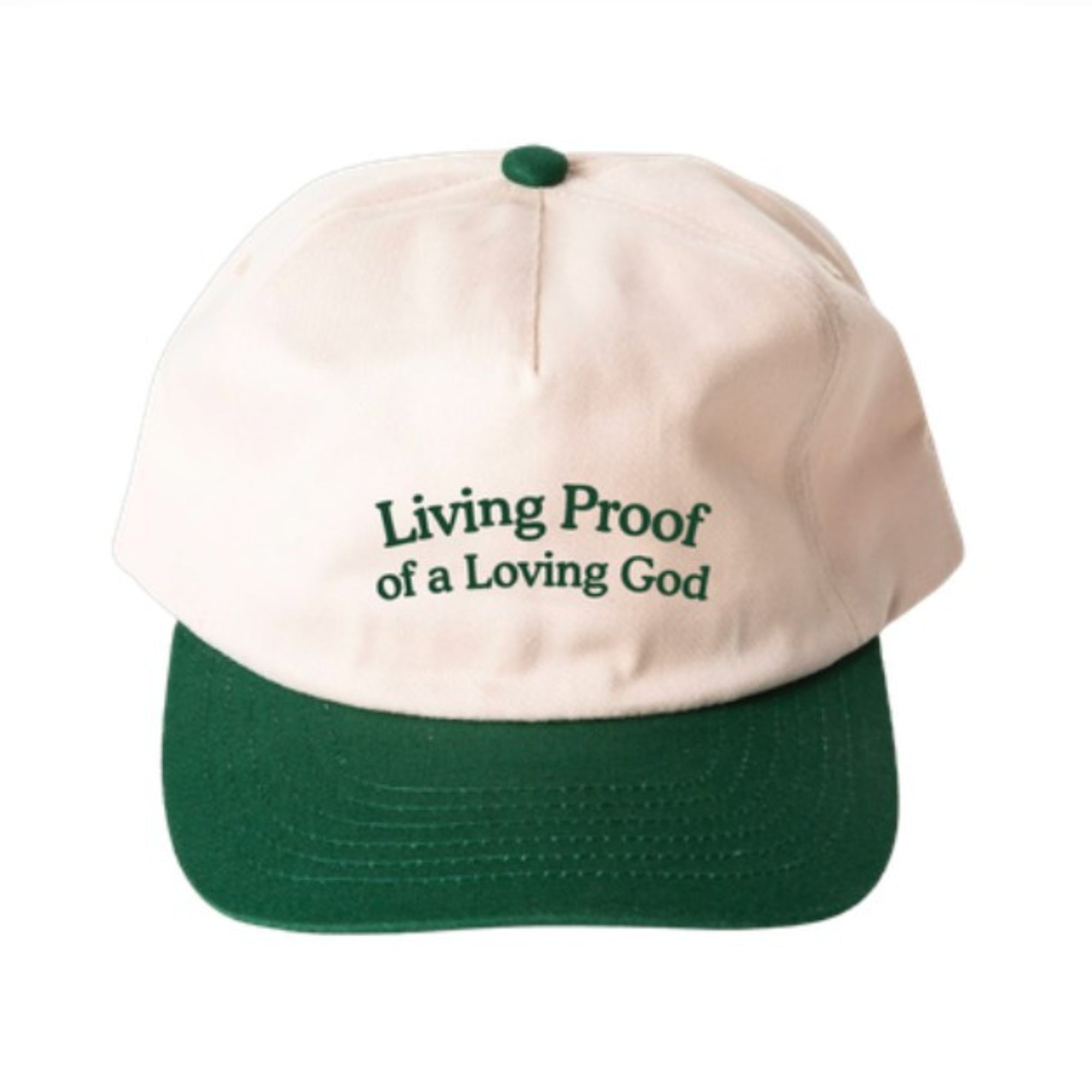 ถวายผ่านหมวกแก๊ป (Cap : Two tone (Beige-Green))